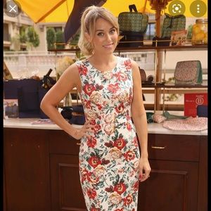 paper crown lauren conrad floral dress